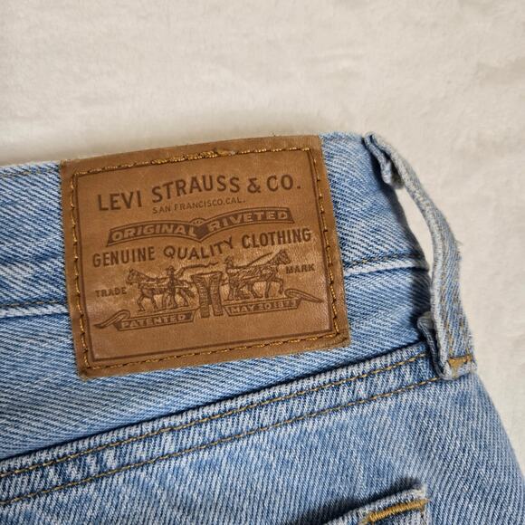 Levi's Premium Wedgie Straight Big E (new collection) Womens 32 0729 - Picture 11 of 13